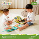 Тканевая книжка-грызунок Jollybaby, устойчивая к разрывам, на липучке, для малышей, «Сокровища океана» - изображение 6