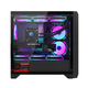Игровой корпус Huntkey GX750S, черный, стальная сетка, боковая панель сталь-стекло, водяное охлаждение 360 мм, 12 мест для вентиляторов, для плат M-ATX - изображение 12