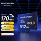 Карта пам'яті MOVE SPEED microSD 512 ГБ A2 V60 для дронів та екшн-камер - зображення 4