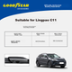 Щетки стеклоочистителя Goodyear Zero Run C11 бескаркасные U-образные, передний комплект, для моделей 2021-2024 - изображение 6