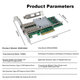 Сетевая карта PERCKO X520-DA2 Intel 82599 PCI-E x8 10G с двумя портами SFP+ - изображение 5