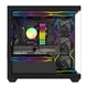 Корпус Yingchi Aurora 3-M M-ATX зі склом та СРО до 360 мм, чорний - зображення 3