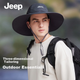 Сонцезахисний капелюх JEEP для чоловіків, сонцезахисний козирок, рибальський капелюх, туристична кепка, сонцезахисний капелюх, літній чоловічий капелюх для активного відпочинку, колір сірий - зображення 5