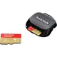 Швидкісний зчитувач карт пам'яті SanDisk USB 3.2, сумісний зі смартфонами, планшетами, екшн-камерами, дронами, відеореєстраторами, картами пам'яті для систем відеоспостереження - изображение 2