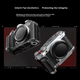 Комплектация SmallRig 4875: L-образная рукоятка для камеры Fuji X-M5, упор для большого пальца X-M5, крышка «горячего башмака», кожаный чехол для камеры, подставка, клетка для кроликов Time Machine с полным покрытием, аксессуары для фотосъемки. - изображение 5