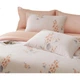 Комплект постельного белья BEYOND Home Textiles из длинноволокнистого хлопка Синьцзян, 60 нитей, цвет Фанхуа (розовый), простыня и пододеяльник из чистого хлопка, 100% хлопок, размер 150 см, цвет Цзяцзю Гуа. - изображение 2