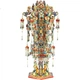 Фонарь Piececool Dian Cui Palace Lantern, 3D-модель-пазл из металла "Десять миль красного платья", подарок на день рождения и День святого Валентина для женщин своими руками. - изображение 2