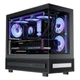 Корпус Thermaltake (TT) Steel Shadow Transparent SM Seaside View, черный (для материнской платы M-ATX/поддерживает водяное охлаждение 360 мм/9 мест для вентиляторов) - изображение 5