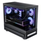 Корпус Thermaltake (TT) Steel Shadow Transparent SM Seaside View, черный (для материнской платы M-ATX/поддерживает водяное охлаждение 360 мм/9 мест для вентиляторов) - изображение 6