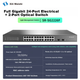 Коммутатор управляемый Xilivision SR-SG2226F 24 порта Gigabit и 2 SFP, VLAN, мониторинг - изображение 5