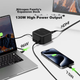Док-станция BELKIN для ноутбука с GaN 130 Вт, HDMI и гигабитным Ethernet, Thunderbolt - изображение 7