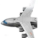 Модель літака Senbaojimu Y-20, збірна транспортна модель, конструктор для хлопчиків - зображення 1