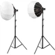 Софтбокс Zhiyun сферичний 65 см з кріпленням Hot Shoe для освітлювачів X200, X100, G200, G300 - зображення 2
