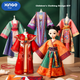 Набір для рукоділля Xinge для дівчаток 7-14 років: пошиття одягу для ляльок у стилі ханьфу - зображення 4