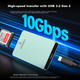 Картридер Pisen USB 3.2 для карт CFexpress Type B, скорость 10 Гбит/с, для камер Canon, Nikon и iPhone 15 и 16 - изображение 5