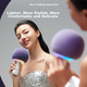 Беспроводная Bluetooth-колонка-микрофон для караоке Changba G2504B Planet Microphone, встроенная звуковая карта, цвет розовый Luo Shen - изображение 9