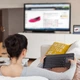 Клавиатура Logitech K400 Plus с сенсорным управлением Wireless Black - изображение 5