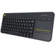 Клавиатура Logitech K400 Plus с сенсорным управлением Wireless Black - изображение 2