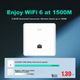Точка доступа H3C Mini A60-1500 настенная Wi-Fi 6 1500 Мбит/с с PoE - изображение 4