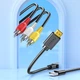 Конвертер Biaze ZH260 AV-HDMI 1080p черный - изображение 5