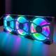 Вентилятори PHANTEKS D30 корпусні з ARGB та PWM, 120x30 мм, 3 шт, чорні - зображення 9
