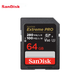Карта пам'яті SanDisk SD 64 ГБ V60 U3 C10, читання 280 МБ/с, запис 100 МБ/с - зображення 8