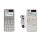 Научный калькулятор Casio FX-991CN CW для подготовки к университетским конкурсам по биологии и химии, вступительным экзаменам в аспирантуру, учебе и тестированию, сочетание серого и белого цветов (случайная поставка новых или старых моделей). - изображение 3