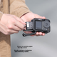 Екшн-камера Ulanzi DJI OSMO Action 3/4 з металевою кліткою, ударостійка, теплорозсіювання, високоякісний мотоциклетний рекордер із захистом від тряски, захисний чохол для фотозйомки - зображення 10