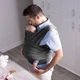 Nosidełko dla dziecka Chicco Boppy ComfyFit Evolution ergonomiczne szare (8058664165209) - obraz 3