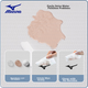 Сумка для плавания MIZUNO, для мокрых и сухих вещей, водонепроницаемая, для фитнеса и спорта, модель 3003, белая - изображение 5