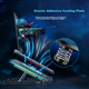 Подставка SUOHUANG для ноутбука охлаждающая с двумя вентиляторами и RGB-подсветкой - изображение 7