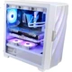 Корпус Antec Fengxingzhe DF 700 Flux White Mid-Tower с закаленным стеклом / Эффективное рассеивание тепла / Поддержка двух 360-мм систем водяного охлаждения / В комплекте 5 вентиляторов - изображение 3