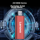 Портативний твердотільний накопичувач Lenovo (PSSD) 128 ГБ, інтерфейс USB 3.1, серія ZX1Mini, червоний - зображення 5