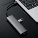 Док-станція Lenovo ThinkPad Type-C, USB 3.0 концентратор, порт Gigabit Ethernet RJ45, адаптер живлення PD, сумісна з комп'ютерами Apple, модель LC05-R - зображення 5