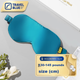 Маска для сна TRAVEL BLUE из 100% тутового шелка дышащая светонепроницаемая, в коробке - изображение 4