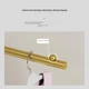 Вешалка для одежды Jialiren, современная, легкая, роскошная, напольная, из металла, с металлическим основанием, для гостиной, вешалка для одежды в скандинавском стиле для спальни. - изображение 7