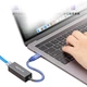 Адаптер ULT-Unite Type-C Gigabit Ethernet, внешний сетевой кабель USB-C — RJ45, для потоковой передачи видео на мобильные телефоны, ноутбуков Dell и Apple Mac, адаптер расширения сетевых портов. - изображение 2