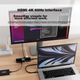 Док-станция DOCKCASE 6 в 1 USB-C - HDMI 4K 60 Гц с дисплеем - изображение 7