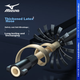 Эластичная лента для тренировки плечевых мышц MIZUNO Chest Expander, черная, для домашнего фитнеса, для тренировки силы груди и рук. - изображение 8
