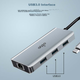 Док-станция Aigo K08 Type-C с HDMI, Ethernet, USB 3.0, картридером и PD 100 Вт - изображение 7