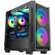 Корпус Segotep Zhuoling 1 MATX черный компактный со стеклянной боковой панелью - изображение 3