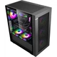 Широкий компьютерный корпус Segotep Endless 1 (Cool Black) (E-ATX, два разъема для материнских плат / боковая панель из стекла / поддержка водяного охлаждения 240 мм / корпус для настольного игрового ПК) - изображение 6