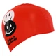 Шапочка для плавания детская M-D Junior EMOJI (силикон, красный) (M057308_Красный) - изображение 2