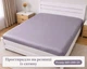 Простирадло на резинці LARA сатин LUX dp13257 VIOLET 160х200+25 см - зображення 1