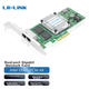 LR-LINK Lianrui LREC9712HT PCIEx4 гігабітна двопортова мережева карта I350-T2 Chip Server машинного зору промислова камера мережевий адаптер - зображення 4