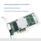 LR-LINK Lianrui LREC9712HT PCIEx4 гігабітна двопортова мережева карта I350-T2 Chip Server машинного зору промислова камера мережевий адаптер - зображення 6