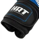 Перчатки боксерские PU HARD TOUCH BO-8469 Черный-синий 12 унции - изображение 3