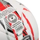 Мяч футбольный профессиональный №5 SOCCERMAX FB-4165 (PU, белый-красный) - изображение 4