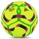 Мяч футбольный №5 PU ламинированная гибридная сшивка HYBRID SOCCERMAX FB-4167 (PU, желтый) - изображение 2