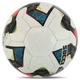 Мяч футбольный профессиональный №5 SOCCERMAX FB-4208 (PU, белый-красный) - изображение 3